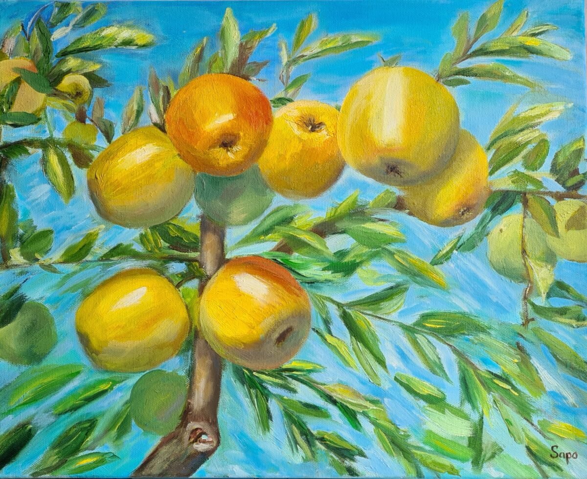 Peinture4-La journée ensoleilée